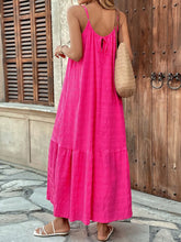 Scoop Neck Cami Maxi Dress OutfitFlow